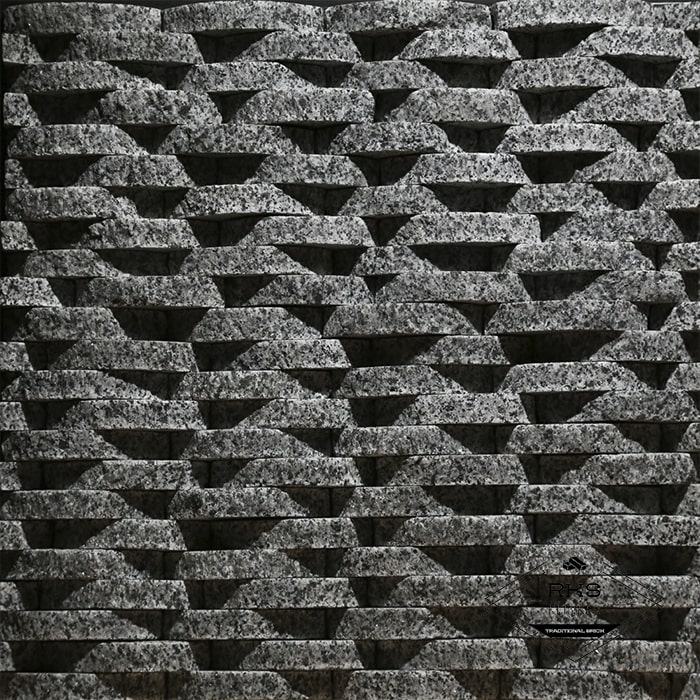 Фасадный камень Плетёнка — Гранит Покостовский в Саратове